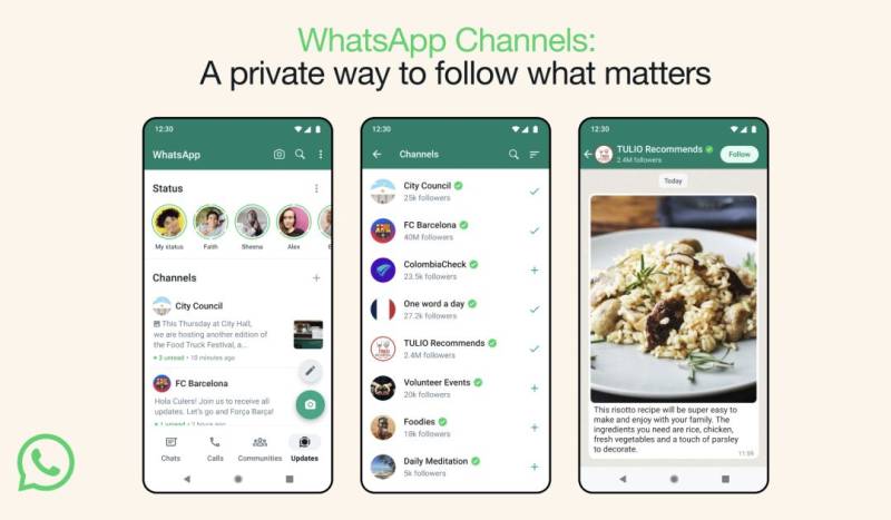 A Private Way To Follow What Matters - Introducing WhatsApp Channels